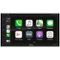 BOSS Audio - 6.75" - Android Auto/Apple® CarPlay™ - Built-in Bluetooth - CD/DVD/DM Receiver - Black-Front_Standard