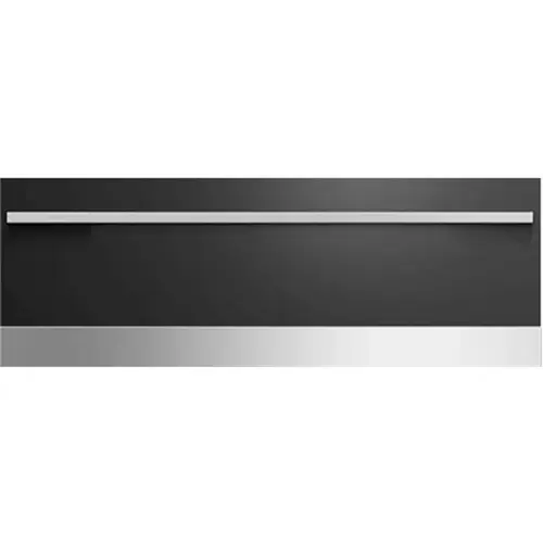 Front. Fisher & Paykel - 30" Warming Drawer - Stainless Steel.