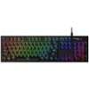 HyperX - Alloy Origins Wired Gaming Mechanical Aqua Switch Keyboard with RGB Back Lighting - Black-Front_Standard