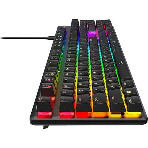 HyperX Alloy Origins Wired Gaming Mechanical Aqua Switch Keyboard with RGB Back Lighting - Black WORLDWIDE DELIVERY