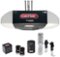 Genie - LED Connect Garage Door Opener - Black-Front_Standard