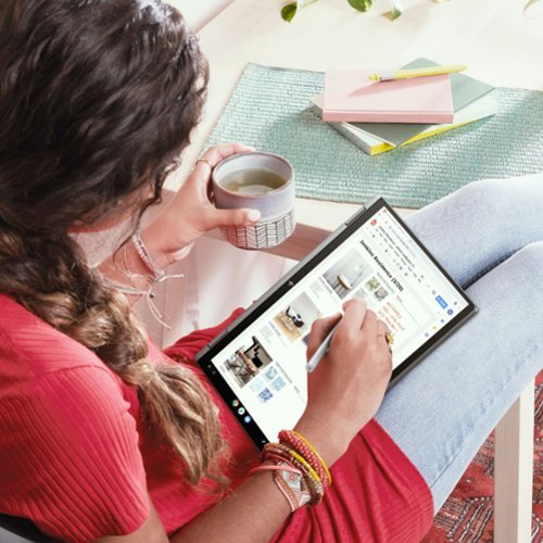 HP 2-in-1 14 Touch-Screen Chromebook - Intel Core i3 - 8GB Memory - 64GB eMMC Flash Memory BUY IN QATAR