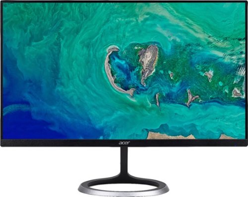 Acer - 24" LED FHD Monitor - Black-Front_Standard 