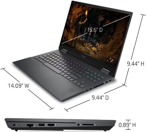 HP OMEN 15.6 Gaming Laptop - AMD Ryzen 7 - 16GB Memory - NVIDIA GeForce GTX 1660 Ti - 1TB SSD - Mica Silver BUY IN EUROPE