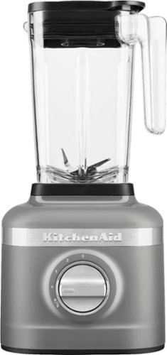 KitchenAid - 3-Speed Blender - Matte Charcoal Gray-Front_Standard 