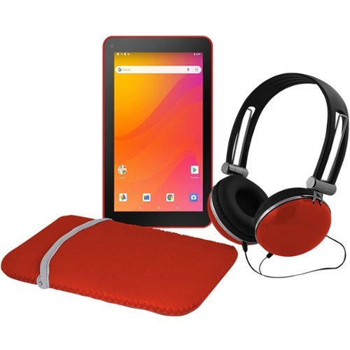 Ematic - 7" - Tablet - 16GB - Red-Front_Standard 