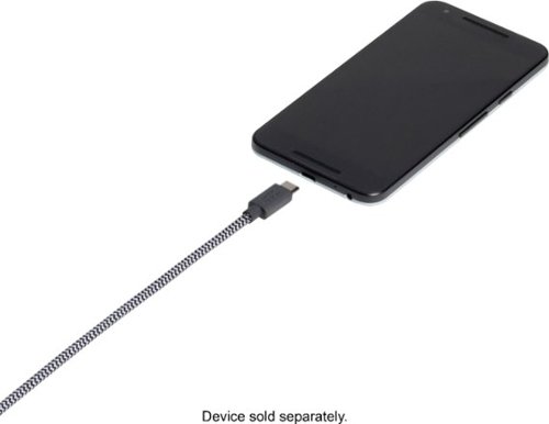 Native Union Fast Charging USB-C Cable - Black/White WORLDWIDE DELIVERY