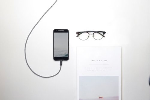 Native Union Fast Charging USB-C Cable - Black/White SHOP ONLINE