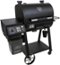 Char-Broil - Oklahoma Joe's Rider DLX Outdoor Pellet Grill - Black-Angle_Standard