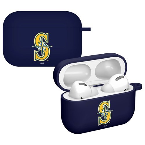 Artinian - Seattle Mariners AirPods Pro Silicone Case Cover - Navy-Front_Standard 