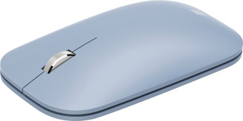 Microsoft - Modern Mobile Wireless BlueTrack Mouse - Pastel Blue