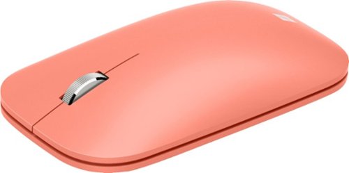 Microsoft - Modern Mobile Wireless BlueTrack Mouse - Peach