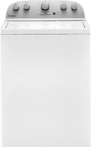 Whirlpool - 4.2 Cu. Ft. High Efficiency Top Load Washer with 360 Wash Agitator - White