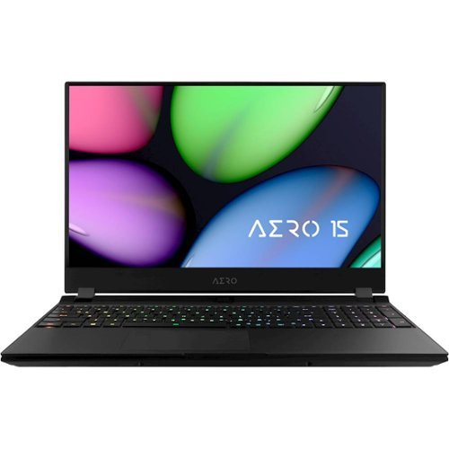 GIGABYTE - 15.6" Laptop - Intel Core i7 - 16GB Memory - NVIDIA GeForce RTX 2070 SUPER - 512GB SSD - Black-Front_Standard 