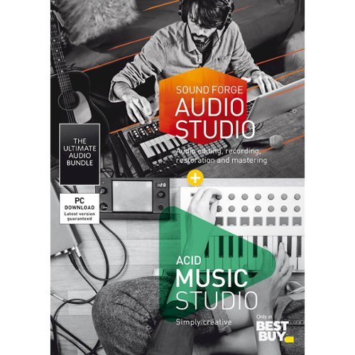 MAGIX - SOUND FORGE Audio Studio and ACID Music Studio - Windows [Digital]