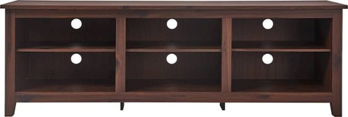 TV Media Stand for Most Flat-Panel TVs up to 70"-Front_Standard 