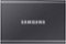 Samsung - T7 500GB External USB 3.2 Gen 2 Portable SSD with Hardware Encryption-Front_Standard