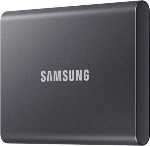 Samsung T7 2TB External USB 3.2 Gen 2 Portable SSD with Hardware Encryption - Titan Gray GLOBAL SHIPPING