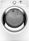 Whirlpool - Duet 7.3 Cu. Ft. 9-Cycle Steam Electric Dryer - White-Front_Standard