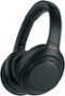Sony - WH1000XM4 Wireless Noise-Cancelling Over-the-Ear Headphones - Black-Angle_Standard 