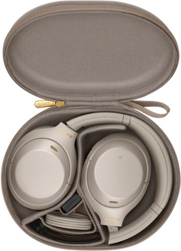 Sony WH1000XM4 Wireless Noise-Cancelling Over-the-Ear Headphones - Silver BUY IN EUROPE