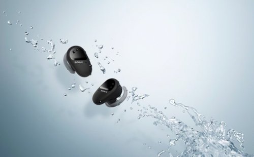 Sony WF-SP800N True Wireless Noise-Cancelling In-Ear Headphones - Black BUY IN EUROPE