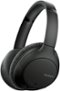 Sony - WH-CH710N Wireless Noise-Cancelling Over-the-Ear Headphones - Black-Angle_Standard 