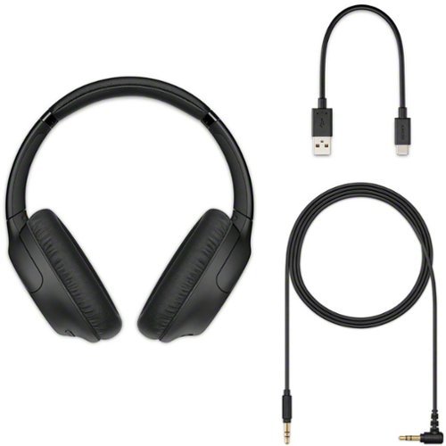 Sony WH-CH710N Wireless Noise-Cancelling Over-the-Ear Headphones - Black WHERE TO BUY