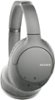 Sony - WH-CH710N Wireless Noise-Cancelling Over-the-Ear Headphones - Gray-Front_Standard
