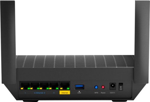 Linksys Max-Stream AX1800 Dual-Band Mesh Wi-Fi 6 Router - Black WORLDWIDE DELIVERY