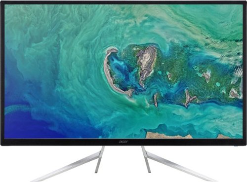 Acer - 31.5" LED 4K UHD FreeSync Monitor - Black-Front_Standard 