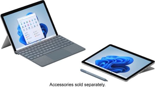 Microsoft Surface Go 2 - 10.5 Touch-Screen - Intel Pentium Gold - 8GB - 128GB SSD - Device Only - Platinum BUY ONLINE