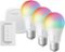 Sengled - Smart A19 LED Bulbs 60W Starter Kit 3-Pack + Switch Works with Amazon Alexa, Google Assistant & Apple Home Kit - Multicolor-Front_Standard 