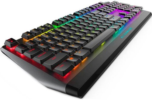 Alienware AW510K Full-size Wired Mechanical CHERRY MX Low Profile Red Switch Gaming Keyboard with RGB Back Lighting - Dark Side of the Moon WORLDWIDE DELIVERY