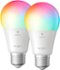 Sengled - Smart A19 LED 60W Bulbs Wi-Fi Works with Amazon Alexa & Google Assistant (2-Pack) - Multicolor-Front_Standard