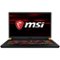 MSI - GS75 10SFS 17.3" Laptop - Intel Core i9 - 32GB Memory - NVIDIA GeForce RTX 2070 SUPER - 1TB SSD - Matte Black With Gold Diamond Cut-Front_Standard