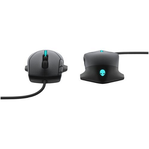 Alienware AW510M Wired Optical Mouse - Wired - Dark Side Of The Moon GLOBAL SHIPPING