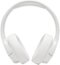 JBL - TUNE 750BTNC Wireless Noise-Cancelling Over-the-Ear Headphones - White-Front_Standard