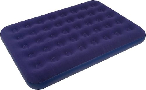 Stansport - Deluxe Full Air Bed - Blue-Front_Standard 