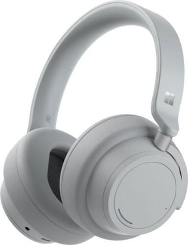 Microsoft - Surface Headphones 2 - Wireless Noise Cancelling Over-the-Ear with Cortana - Light Gray