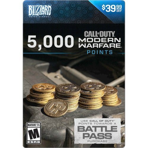  Call of Duty: Modern Warfare 5,000 Points - Windows [Digital]