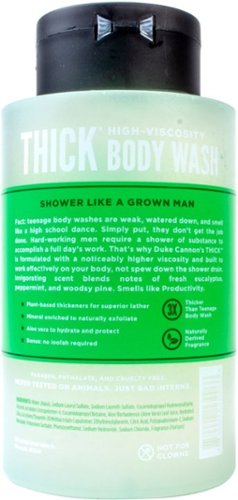 Duke Cannon Thick Productivity High-Viscosity Body Wash - White WORLDWIDE DELIVERY