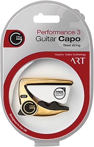 G7TH Performance 3 Capo - Gold WORLDWIDE DELIVERY