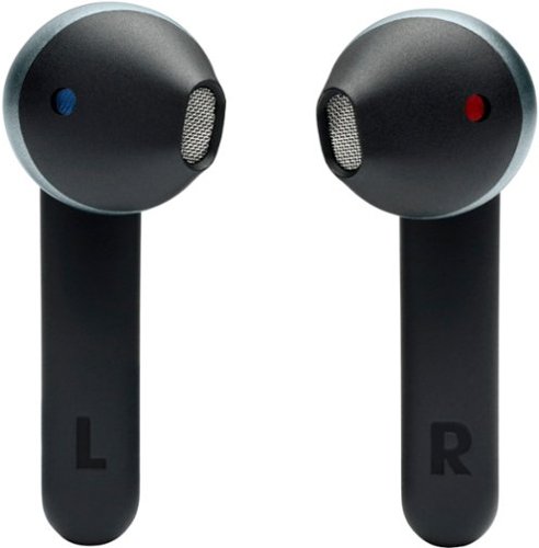 JBL - TUNE 220TWS True Wireless In-Ear Headphones - Black-Front_Standard 