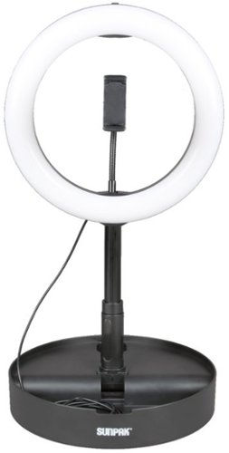 Tocad Sunpak Self Storing Ring Light Vlogging Kit - Black BUY ONLINE