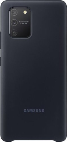 Samsung - Silicone Cover Case for Galaxy S10 Lite - Black