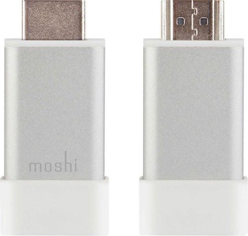 Moshi HDMI-to-VGA Adapter - Silver WORLDWIDE DELIVERY