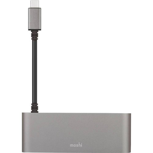 Moshi USB Type-C Multimedia Adapter - Titanium Gray WORLDWIDE DELIVERY