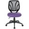 Office Star Products - Ventilated 5-Pointed Star Mesh Fabric Task Chair - Purple-Front_Standard