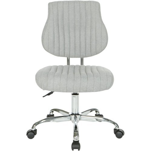 

OSP Home Furnishings - Sunnydale 5-Pointed Star Office Chair - Fog